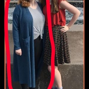 Lularoe Sarah Duster Cardigain